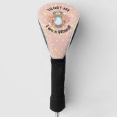Assistent mit Ball Golf Headcover (Vorderseite)