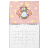 Assistent mit Ball Kalender (Feb 2027)