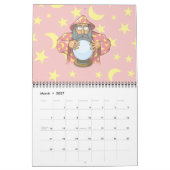 Assistent mit Ball Kalender (Mär 2027)