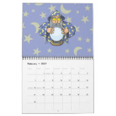 Assistent mit Ball Kalender (Feb 2027)