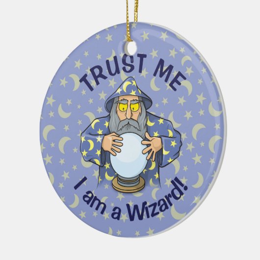 Assistent mit Ball Keramikornament (Links)