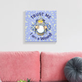 Assistent mit Ball Leinwanddruck (Insitu (Wohnzimmer))