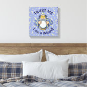 Assistent mit Ball Leinwanddruck (Insitu (Schlafzimmer))