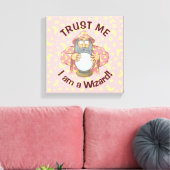 Assistent mit Ball Leinwanddruck (Insitu (Wohnzimmer))