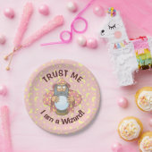 Assistent mit Ball Pappteller (Party)