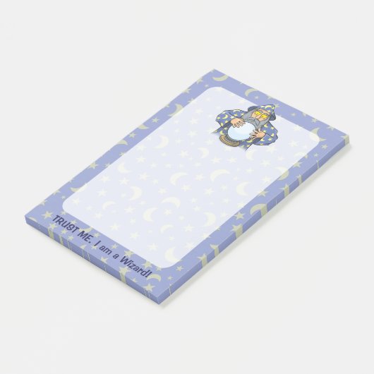 Assistent mit Ball Post-it Klebezettel (angewinkelt)