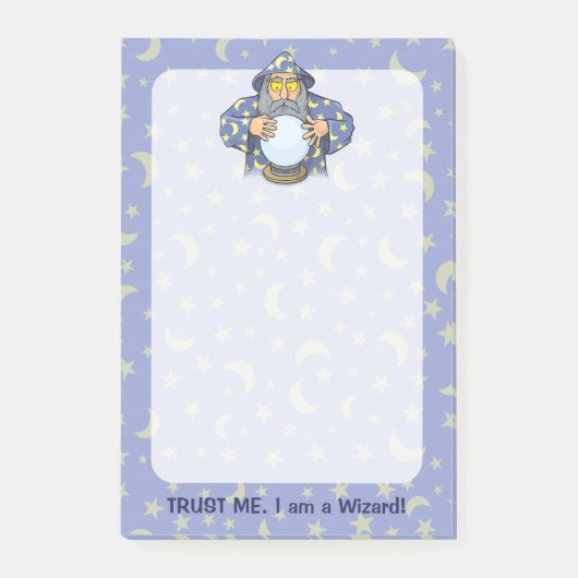 Assistent mit Ball Post-it Klebezettel (Vorderseite)