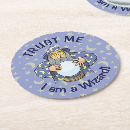 Assistent mit Ball Runder Pappuntersetzer (Angewinkelt)