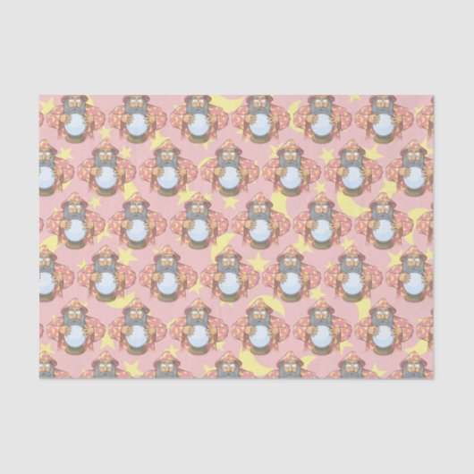 Assistent mit Ball Seidenpapier (Vorderseite)