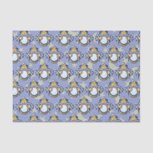 Assistent mit Ball Seidenpapier (Vorderseite)