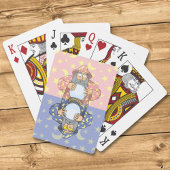 Assistent mit Ball Spielkarten