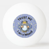 Assistent mit Ball Tischtennisball (Vorderseite)