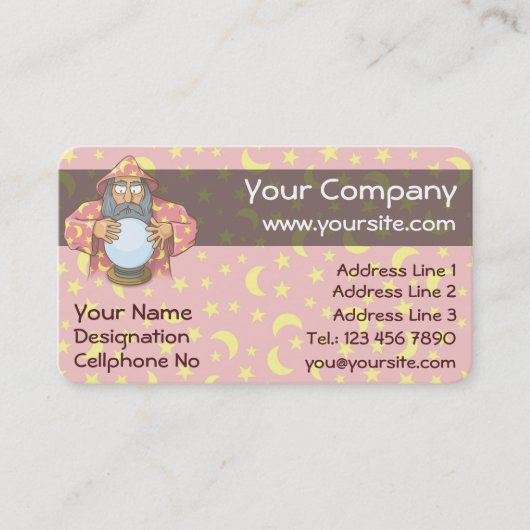 Assistent mit Ball Visitenkarte (Vorderseite)