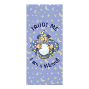 Assistent mit Ball Werbekarte