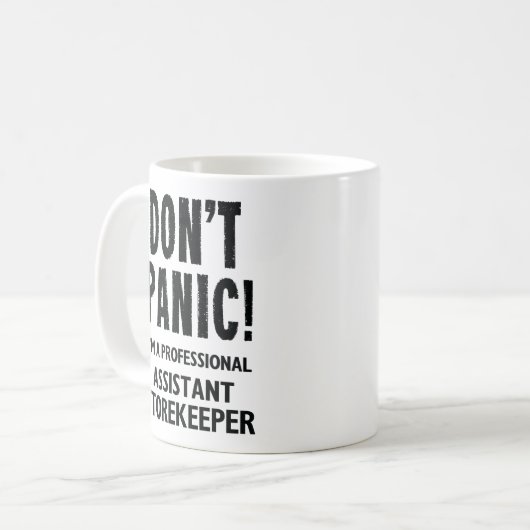 Assistent Storekeeper Kaffeetasse (Vorderseite Links)