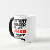 Assistent von Day Gamer by Night Verwandlungstasse (Vorderseite Links)