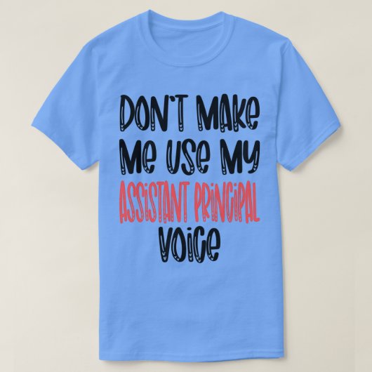 Assistent von Funny Present Idea T-Shirt (Design vorne)