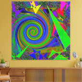 "Assistent von Oz" 40" x 40" Starke Leinwand 3 Pan (Insitu (Wohnzimmer))