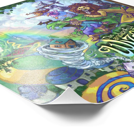 Assistent von Oz Fotodruck (Ecke)