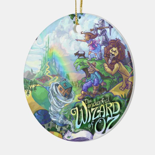 Assistent von Oz Keramikornament (Links)