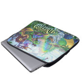 Assistent von Oz Laptopschutzhülle (Vorne Knopf)