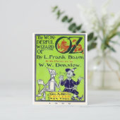Assistent von Oz Postkarte (Stehend Vorderseite)