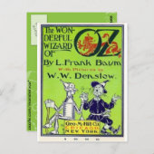 Assistent von Oz Postkarte (Vorne/Hinten)