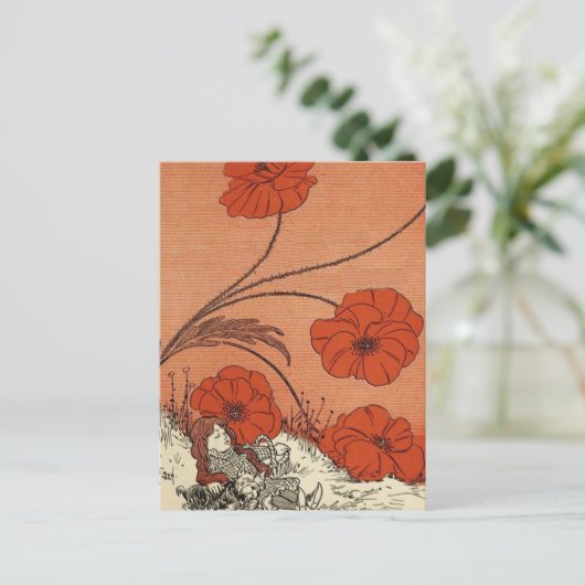 Assistent von Oz Postkarte (Stehend Vorderseite)