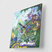 Assistent von Oz Quadratische Wanduhr (Winkel)