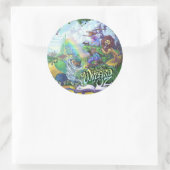 Assistent von Oz Runder Aufkleber (Tasche)