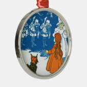 Assistent von Oz Silbernes Ornament (Rechts)