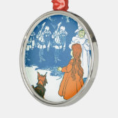 Assistent von Oz Silbernes Ornament (Links)