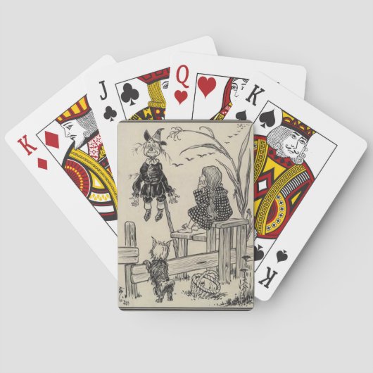 Assistent von Oz Spielkarten (Rückseite)