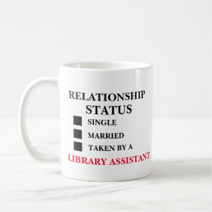 Assistent zum Beziehungsstatus Kaffeetasse