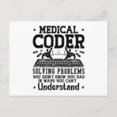 Assistent zum Codieren medizinischer Coder zur Pro Postkarte (Vorderseite)