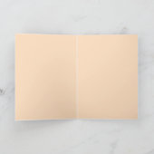 Assistent zum Lesen eines Buches - Wicca Halloween Karte (Innenseite)