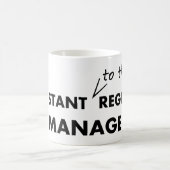 Assistent zum regionalen Manager Kaffeetasse (Mittel)