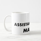 Assistent zum regionalen Manager Kaffeetasse (Links)