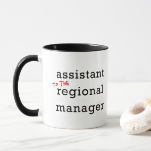 Assistent zur regionalen Manager-Tasse Tasse