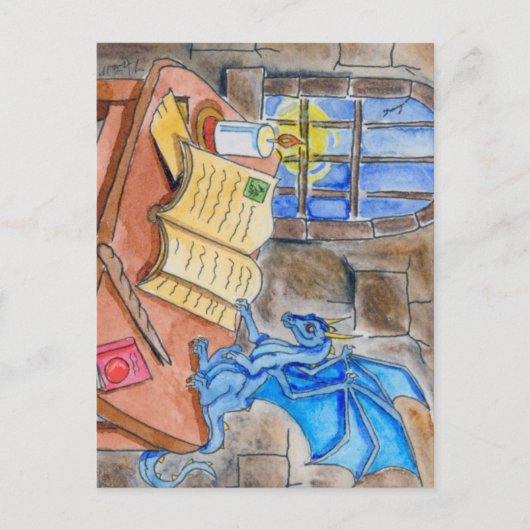 Assistenten Behalten Postkarte (Vorderseite)