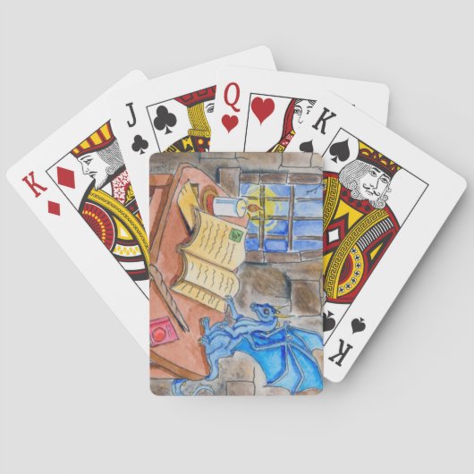 Assistenten Behalten Spielkarten (Rückseite)