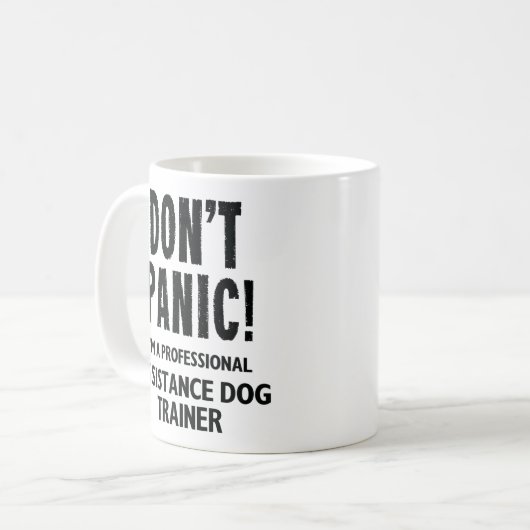 Assistententrainer Kaffeetasse (Vorderseite Links)