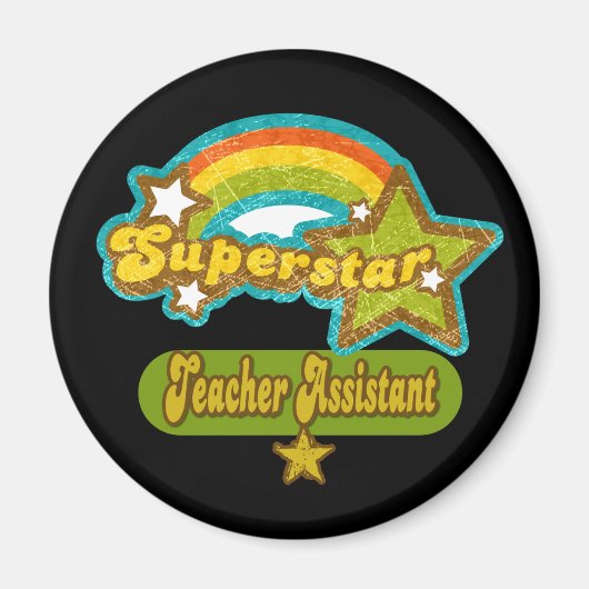 Assistentin des Superstar Teacher Magnet (Vorne)