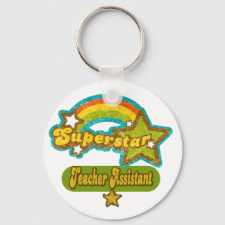 Assistentin des Superstar Teacher Schlüsselanhänger