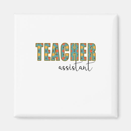 Assistentin für Lehrkräfte Magnet (Vorne)