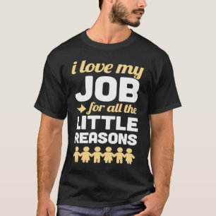Assistentin für Mittelstufe und Grundschule pro Ja T-Shirt