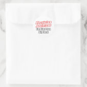 Assistentin für Physik... ein großer Deal Runder Aufkleber (Tasche)