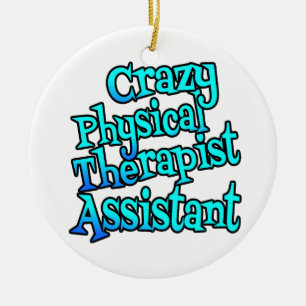Assistentin für Physiotherapie Keramik Ornament