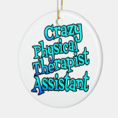 Assistentin für Physiotherapie Keramik Ornament (Links)