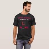 Assistentin für Weinbefragung T-Shirt (Vorne ganz)